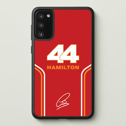 Stripes 44 Hamilton  - F1 Phone Case for Galaxy A41