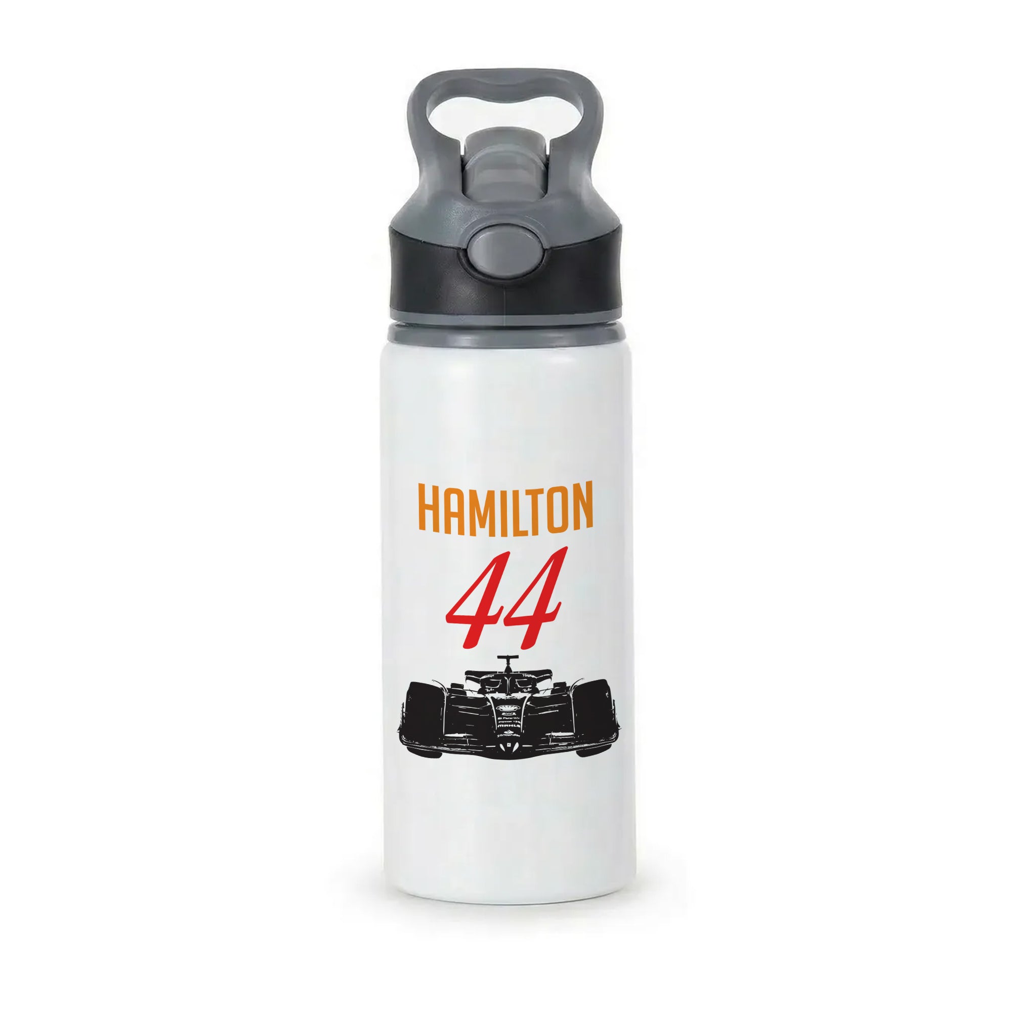 F1 Car Hamilton Active Water Bottle - Black