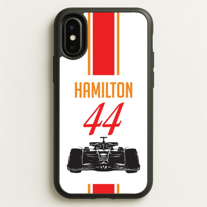 F1 Car Hamilton  - F1 Phone Case for iPhone X / XS