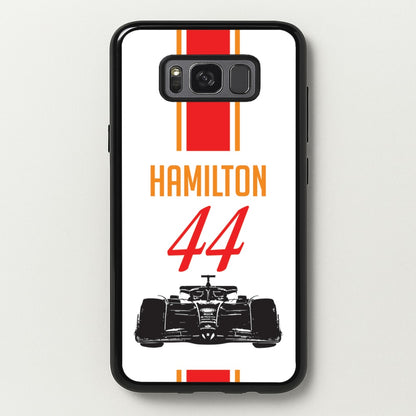 F1 Car Hamilton  - F1 Phone Case for Galaxy S8 Plus