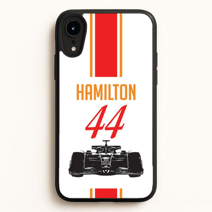 F1 Car Hamilton  - F1 Phone Case for iPhone XR