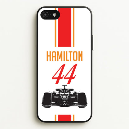 F1 Car Hamilton  - F1 Phone Case for iPhone 5 / 5s / SE 2016
