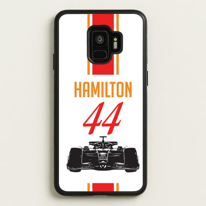 F1 Car Hamilton  - F1 Phone Case for Galaxy S9