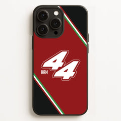 Dark Red Retro 44 Phone Case