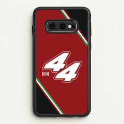 Dark Red Retro 44   - F1 Phone Case for Galaxy S10e