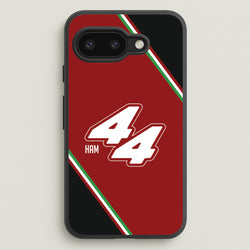 Dark Red Retro 44   - F1 Phone Case for Google Pixel 9a