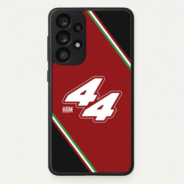 Dark Red Retro 44   - F1 Phone Case for Galaxy A33