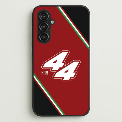 Dark Red Retro 44   - F1 Phone Case for Galaxy S23FE
