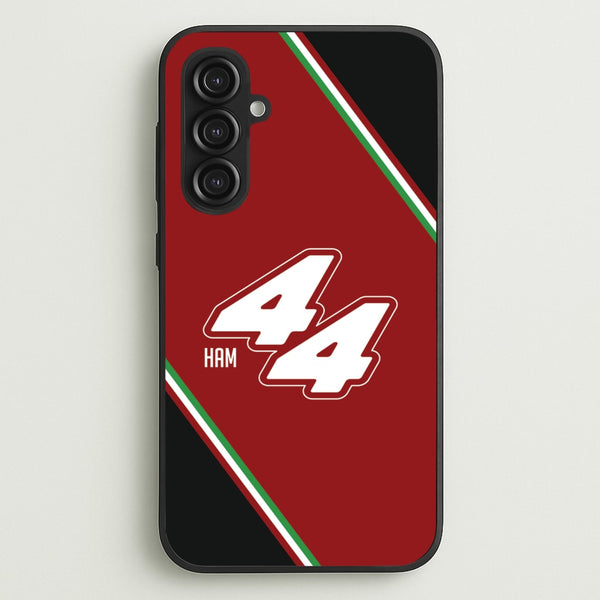 Dark Red Retro 44   - F1 Phone Case for Galaxy S23FE