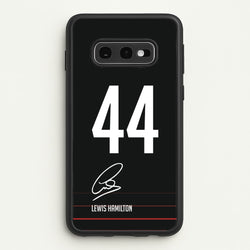 Hamilton Signature  - F1 Phone Case for Galaxy S10e