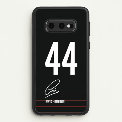 Hamilton Signature  - F1 Phone Case for Galaxy S10e