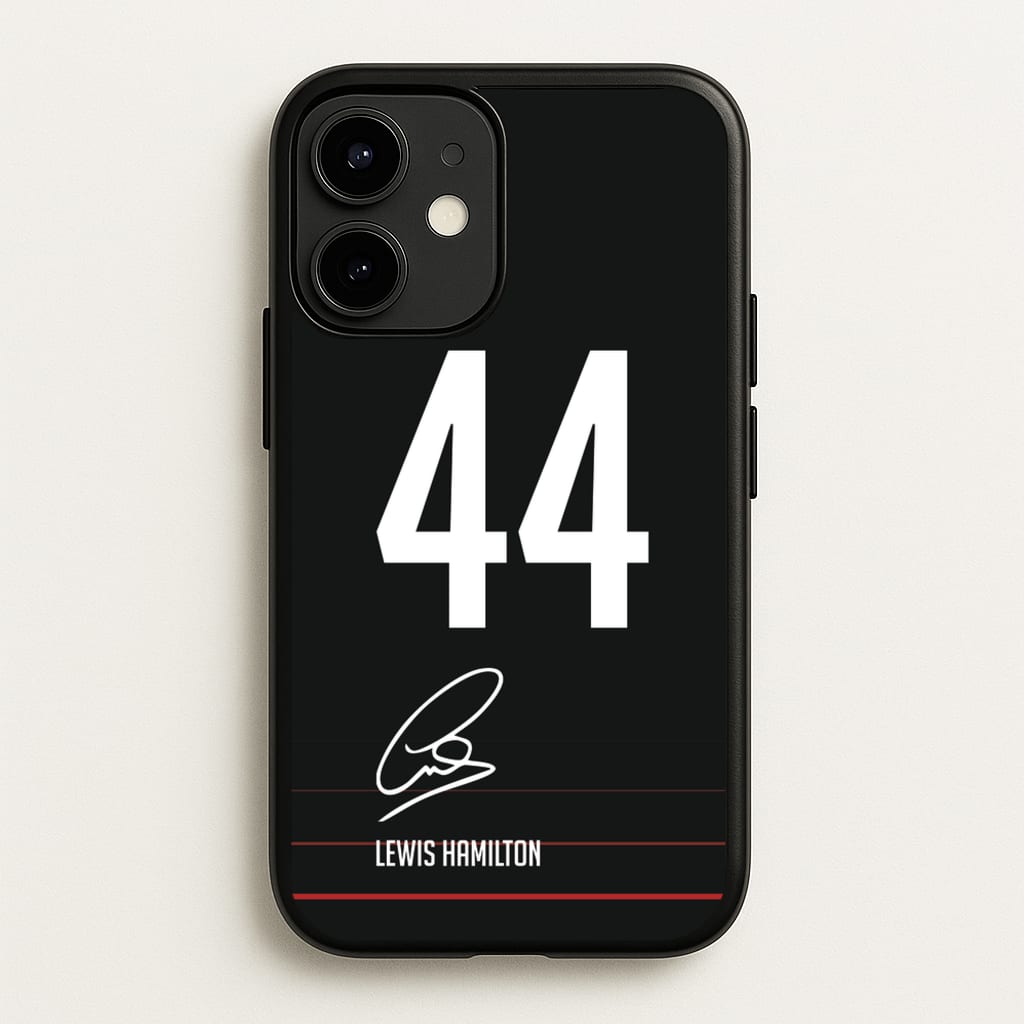 Hamilton Signature  - F1 Phone Case for iPhone 12 / 12 Pro