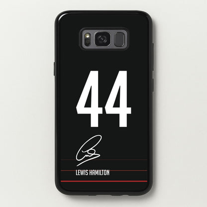 Hamilton Signature  - F1 Phone Case for Galaxy S8