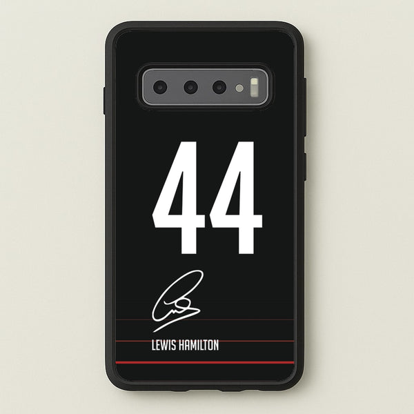 Hamilton Signature  - F1 Phone Case for Galaxy S10