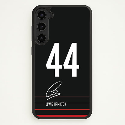 Hamilton Signature  - F1 Phone Case for Galaxy S23
