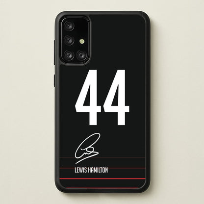 Hamilton Signature  - F1 Phone Case for Galaxy A71