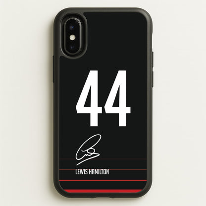 Hamilton Signature  - F1 Phone Case for iPhone X / XS