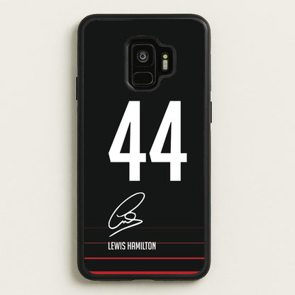 Hamilton Signature  - F1 Phone Case for Galaxy S9