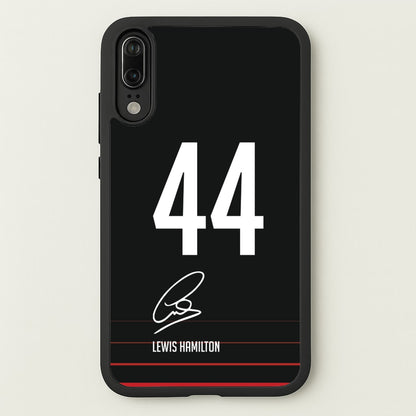 Hamilton Signature  - F1 Phone Case for Huawei P20