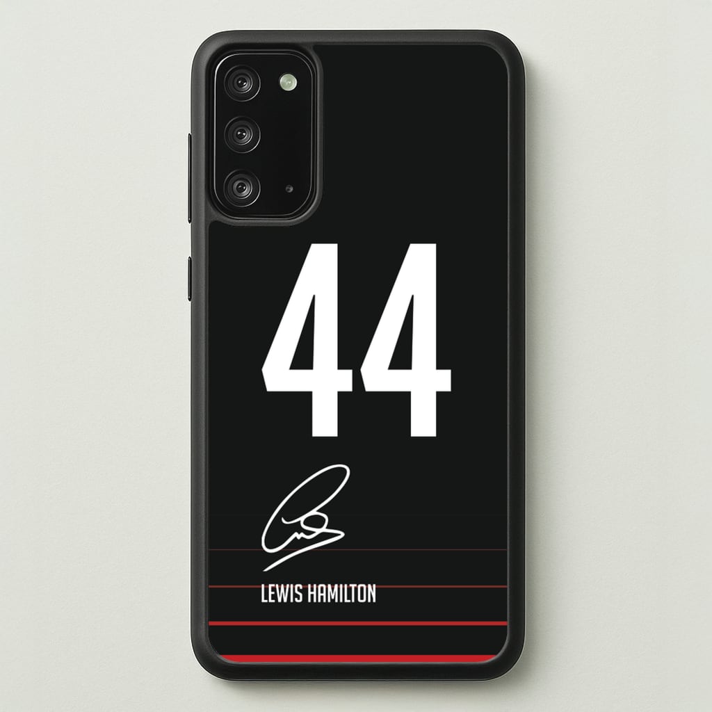 Hamilton Signature  - F1 Phone Case for Galaxy Note 20