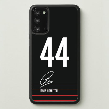 Hamilton Signature  - F1 Phone Case for Galaxy Note 20