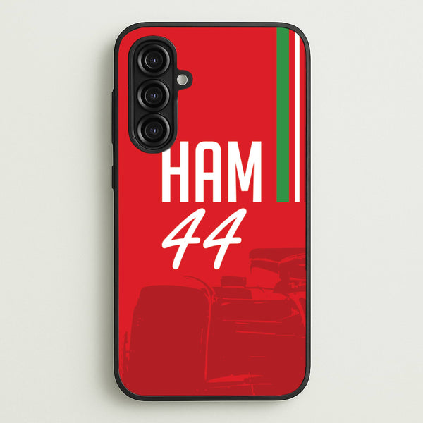 Dark Red Hamilton 44  - F1 Phone Case for Galaxy A16