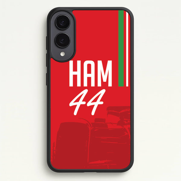 Dark Red Hamilton 44  - F1 Phone Case for Galaxy S25 Edge
