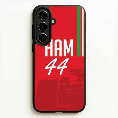 Dark Red Hamilton 44  - F1 Phone Case for Galaxy A56