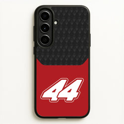 Red And Gray 44  - F1 Phone Case for Galaxy A56