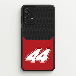 Red And Gray 44  - F1 Phone Case for Galaxy A52 / A52s