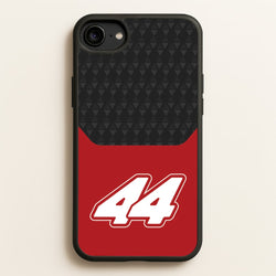 Red And Gray 44  - F1 Phone Case for iPhone 6 / 7 / 8 / SE