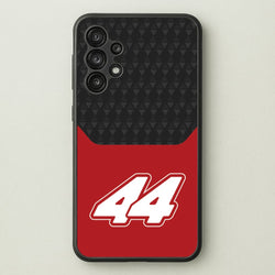 Red And Gray 44  - F1 Phone Case for Galaxy A13