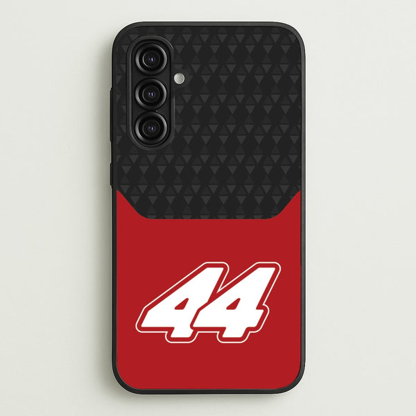 Red And Gray 44  - F1 Phone Case for Galaxy A16