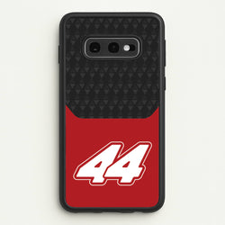 Red And Gray 44  - F1 Phone Case for Galaxy S10e