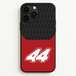 Red And Gray 44  - F1 Phone Case for iPhone 11 Pro