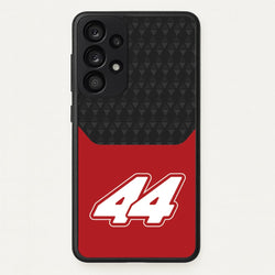Red And Gray 44  - F1 Phone Case for Galaxy A33