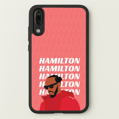 Hamilton 2025  - F1 Phone Case for Huawei P20