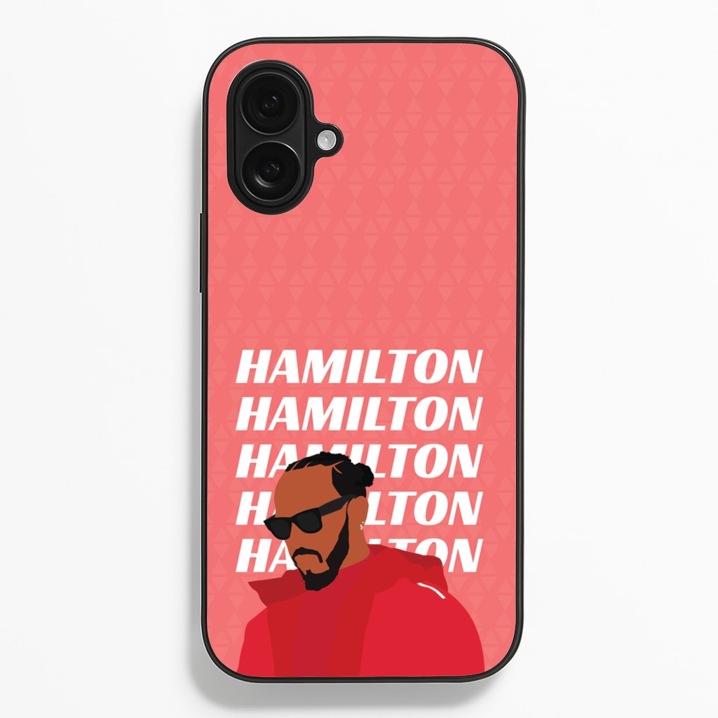 Hamilton 2025  - F1 Phone Case for iPhone 16 Plus