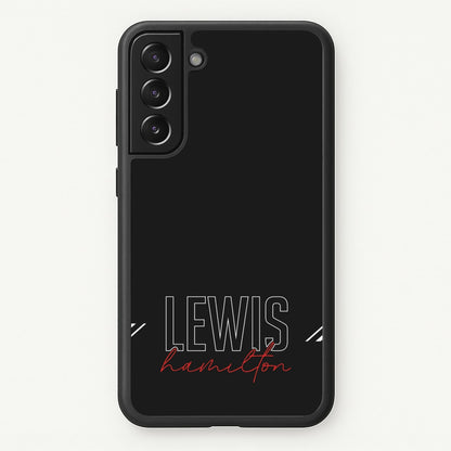 Racer Stripes Hamilton  - F1 Phone Case for Galaxy S21 Plus