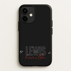 Racer Stripes Hamilton  - F1 Phone Case for iPhone 12 / 12 Pro