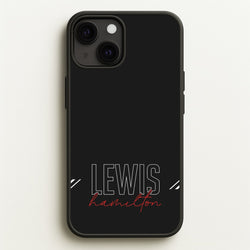 Racer Stripes Hamilton  - F1 Phone Case for iPhone 13 Mini