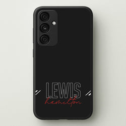 Racer Stripes Hamilton  - F1 Phone Case for Galaxy A35