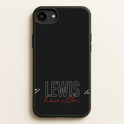 Racer Stripes Hamilton  - F1 Phone Case for iPhone 6 / 7 / 8 / SE