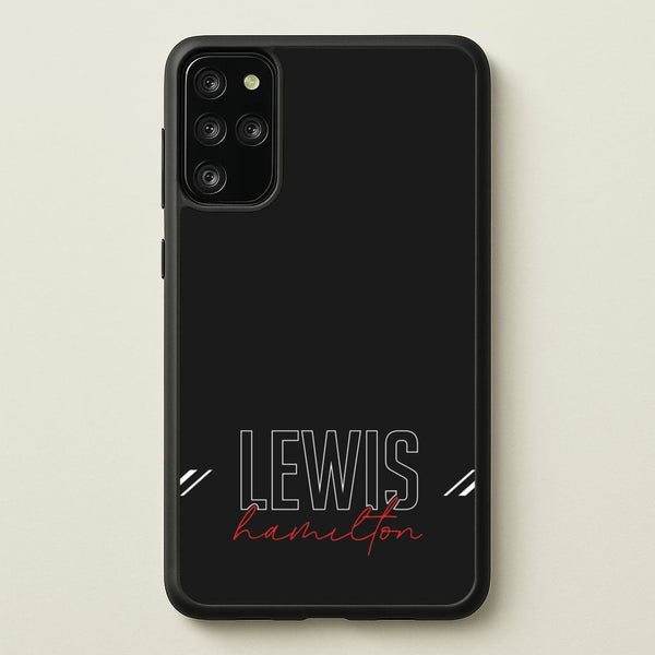 Racer Stripes Hamilton  - F1 Phone Case for Galaxy S20 Plus