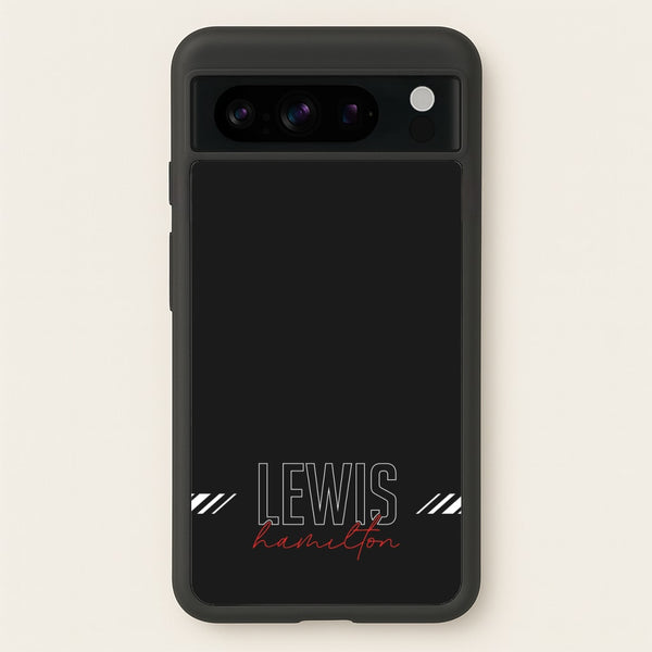 Racer Stripes Hamilton  - F1 Phone Case for Google Pixel 8 Pro