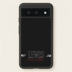 Racer Stripes Hamilton  - F1 Phone Case for Google Pixel 8