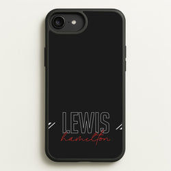 Racer Stripes Hamilton  - F1 Phone Case for iPhone 6 Plus / 7 Plus / 8 Plus