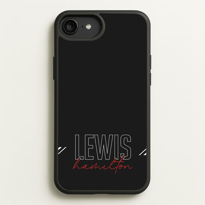 Racer Stripes Hamilton  - F1 Phone Case for iPhone 6 Plus / 7 Plus / 8 Plus