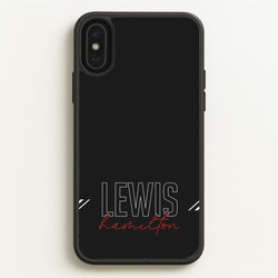 Racer Stripes Hamilton  - F1 Phone Case for iPhone XS Max