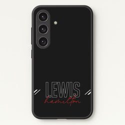 Racer Stripes Hamilton  - F1 Phone Case for Galaxy S25